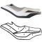 Seat cover for Sea-Doo 2011 GTS Pro/2009-2010 GTI Rental 130, 130, SE 130, SE 155