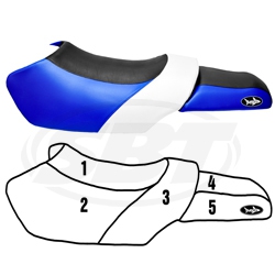 Покрытие ELite на Сиденье Yamaha 1997-1999 GP1200/1998-2000 GP800/1999-2000 GP760/1997-1999 Wave Runner 760