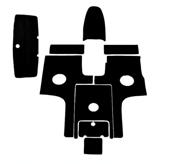 Комплект Ковриков для салона , Yamaha Jet Boat  AR 230 /AR230 HO /SR230 /SX 230 /SX230 HO 2005 2006