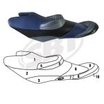 Покрытие ELite на Сиденье for Yamaha FX Cruiser FX HO FX Cruiser HO (non SHO)