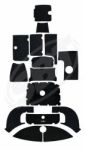 Yamaha Jet Boat Complete Traction Mats AR 210 /SX210 /212SS /212S 2006 2007 2008 2009 2010 2011