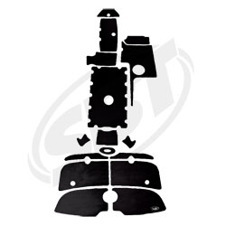 Yamaha Jet Boat Complete Traction Mats AR 230 HO /SR230 HO /232 Ltd /SX230 HO/SX 230 2007 2008 2009
