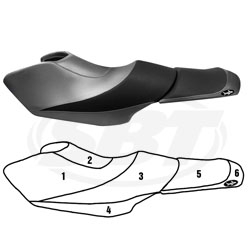 Yamaha Покрытие ELite на Сиденье FZS 2009-2013