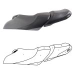 Custom Yamaha Seat Cover for VXS VXS Deluxe 2015 2016