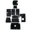 2006-07 SR210, 2006-10 AR210 Interior Mat Kit