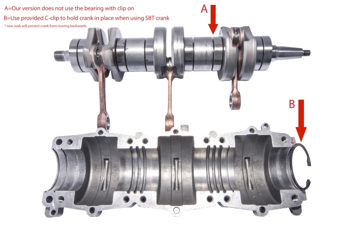 Коленвал для Polaris 1200 /1200 DI  Genesis /Pro 1200 /SLX / Virage TX/Txi  /Genesis I 1999-2005