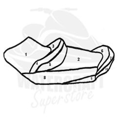 Покрытие ELite на Сиденье for Yamaha VX Cruiser 2006-2009