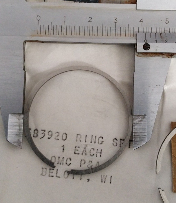 КОЛЬЦА ПОРШНЕВЫЕ(на один поршень), standard - 0383920