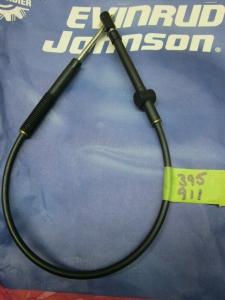 0395911, ТРОС ГАЗА В СБОРЕ(54см), JOHNSON, EVINRUDE 9,9л.с-15л.с. 2Такт