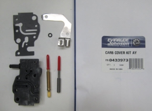 433973, КРЫШКА КОРПУСА КАРБЮРАТОРА В КОМПЛЕКТЕ