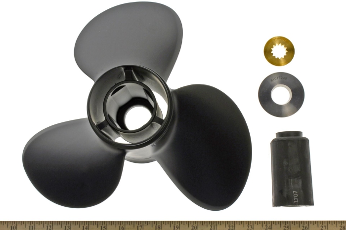 765182, ГРЕБНОЙ ВИНТ, МОДЕЛЬ WD, 13.5 x 15, 3 Лопасти, Алюминий