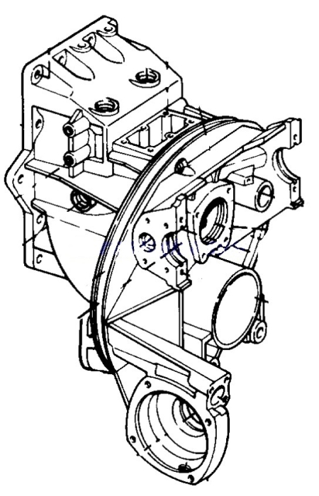Транцевое Крепление OMC Stringer в сборе  - 0982878