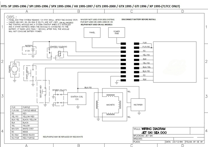 Sea-Doo Блок Управления CDI SPI /SPX /GTX /SP /HX /GTX /GTS /GTI 278001134 1993 1994 1995 1996 1997 1998 1999 2000