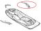 Панель Косметическая, Белая(прав), Пакет SE, Sea Doo, 269502191