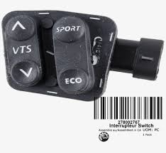 Переключатель, VTS/Sport/Eco, Левый, Sea Doo, 278002767