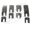 Kawasaki Юстировочные Шайбы Комплект JS440 /JS550 /X2 /650SX /Jetmate /TS /Ultra130 /900 ZXI /750 SS /SC /ST /SSXI /XI /STS /1100 ZXI /1100STS /SXI Pro 1977 1978 1979 1980 1981 1982 1983 1984 1985 1986 1987 1988 1989 1990 1991 1992 1993