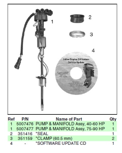 5007254МАСЛЯНЫЙ НАСОС & РАСПРЕДЕЛИТЕЛЬ - 5007254