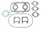 Installation Gasket Kit compatible with 11009-3023, 16062-510 Kawasaki JS440