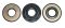 Crankshaft End Seal Kit Fits Kawasaki STX XIR 92049-3705 92049-3706 SX SX-R