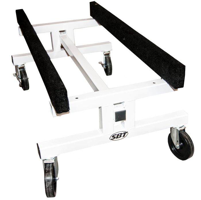 Pwc Reinforced Shop Cart Trailer Height 19 inches, Adjustable Bunks 14 or 20