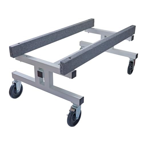 Pwc Reinforced Shop Cart Trailer Height 19 inches, Adjustable Bunks 14 or 20