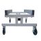 Pwc Reinforced Shop Cart Trailer Height 19 inches, Adjustable Bunks 14 or 20