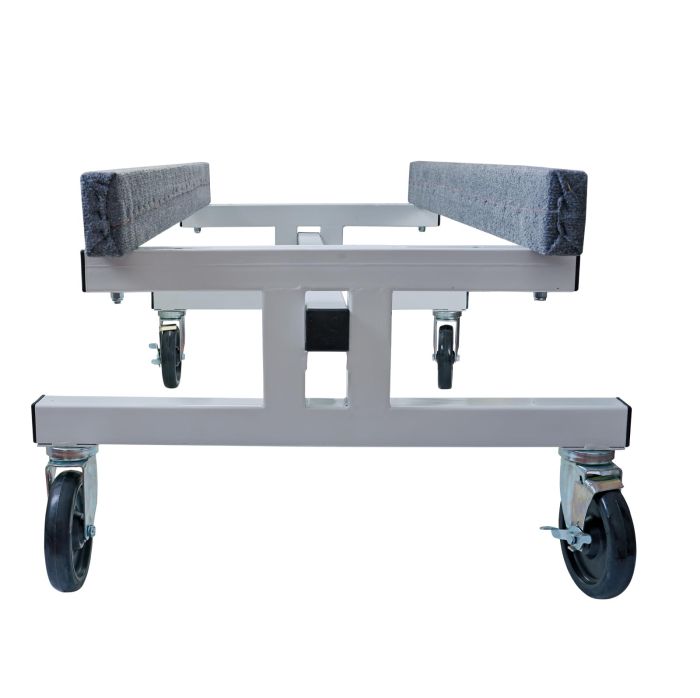 Pwc Reinforced Shop Cart Trailer Height 19 inches, Adjustable Bunks 14 or 20