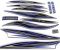 Комплект Наклеек, Голубой, YAMAHA, FX HO, FX160 HIGH OUTPUT  CRUISER, 2003 2004 2005