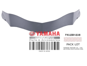 "Бампер", Yamaha DELUXE, Серый, F1K-U2501-02-00