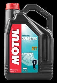 Масло Моторное, MOTUL, TC-W3, OUTBOARD TECH 2T,  5л