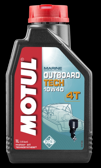 Масло MOTUL Outboard 4T 10W-40 Technosynthese 1 л.