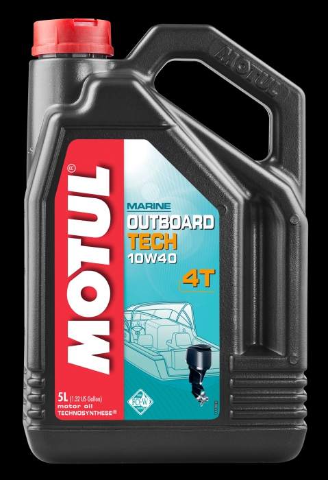 Масло MOTUL Outboard 4T 10W-40 Technosynthese 5 л.