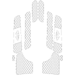 Pro Series Knurled Mat XL 1200 LTD /XL 800 /XL 1200 /XLT 1200 /XLT 800 1999-05