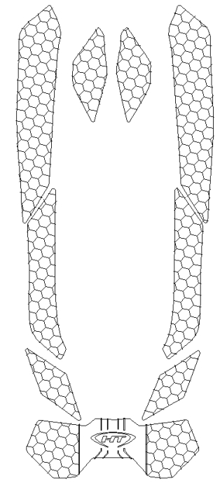 Pro Series Knurled Traction Mat Kit for Spark 3-UP (14-22)