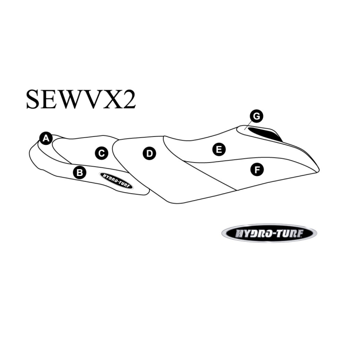 Seat Cover for Yamaha VX, VXS, VX Deluxe 2015-2020